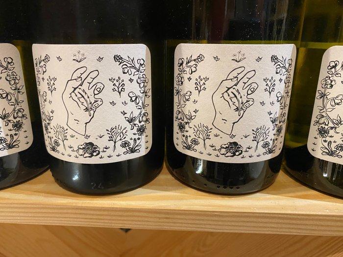 2021 Aymerick Geantet Plume blanc - Jura - 12 Flessen, Verzamelen, Wijnen