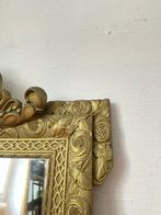 Spiegel - Hout - Hoogte 106 cm, Antiek en Kunst