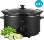 2dekans | MOA Slowcooker - 6,5 liter - Keramische Binnenpan, Elektronische apparatuur, Ophalen of Verzenden, Nieuw