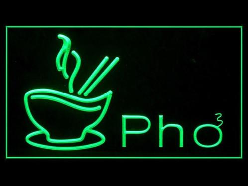 Pho vietnamees neon bord lamp LED verlichting reclame lichtb, Huis en Inrichting, Lampen | Overige, Nieuw, Verzenden
