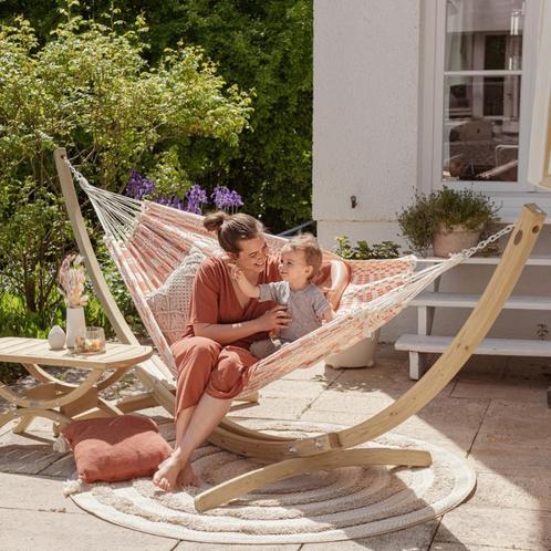 Hangmat | 1-persoons | 2-persoons | Baby Hangmat | Standaard, Tuin en Terras, Hangmatten, Met standaard, Inklapbaar, Opvouwbaar
