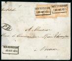 Zwitserland 1860 - Zwitserland Uitreizingsbrief -, Postzegels en Munten, Gestempeld