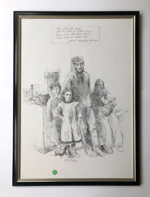 Hetty Krist (1942) - Kinder sind der Segen Gottes, Antiek en Kunst, Kunst | Schilderijen | Modern