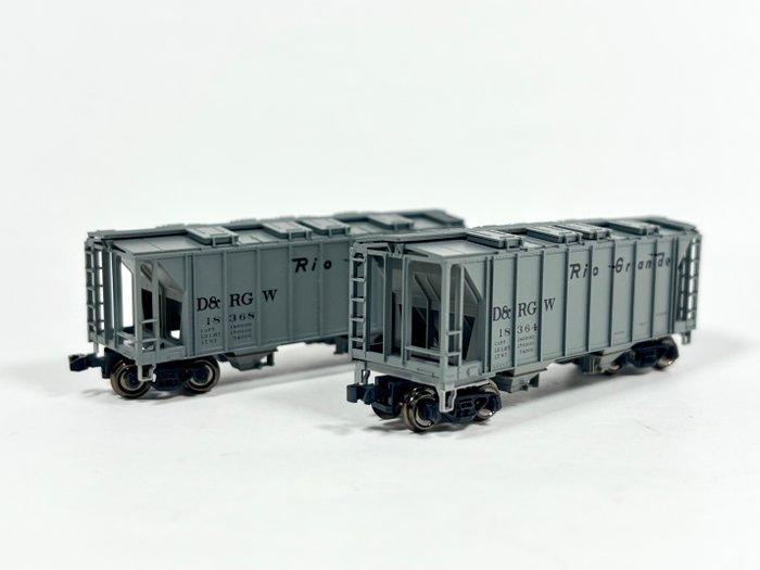 Kato N - 186-0208 - Modeltrein (1) - AC&F 70-ton bedekte, Hobby en Vrije tijd, Modeltreinen | N-Spoor