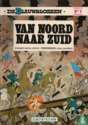 Blauwbloezen, De - Van Noord naar Zuid - 1972, Boeken, Stripverhalen, Zo goed als nieuw, Eén stripboek, Verzenden