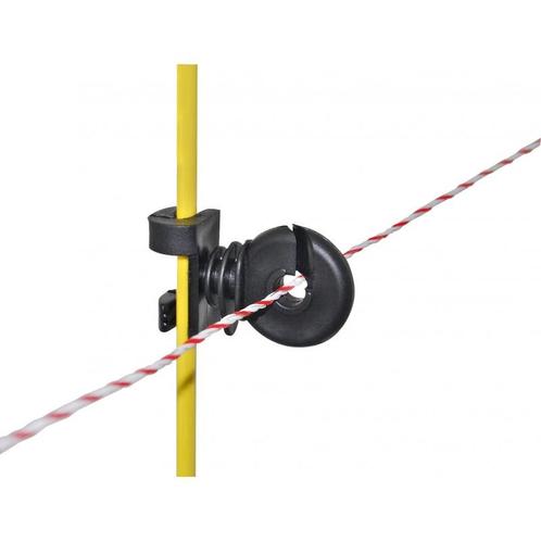 Extra isolator clip voor ronde stalen palen - kerbl, Tuin en Terras, Palen, Balken en Planken, Nieuw