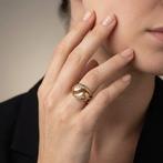 Bague Bague serpent en diamant de l’époque Édouardienne, or