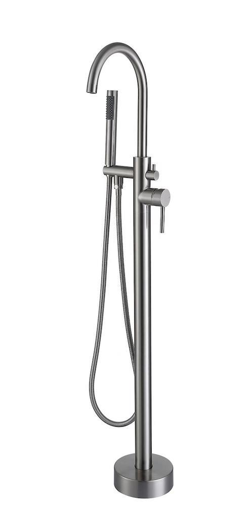 SALE - Mosni - Gun metal - Vrijstaande kraan -, Doe-het-zelf en Bouw, Sanitair, Nieuw, Ophalen of Verzenden