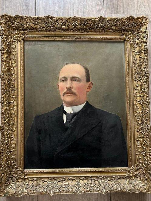 Antoon van Domburg (1882 - 1954) - Heren portret, Antiek en Kunst, Kunst | Schilderijen | Klassiek