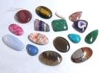 Pakket prachtige 100% natuurlijke cabochons Cabochon- 61.76