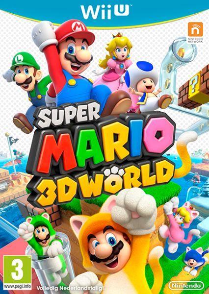 Super Mario 3D World-Standaard (Wii U) Gebruikt, Games en Spelcomputers, Games | Nintendo Wii U, Ophalen of Verzenden