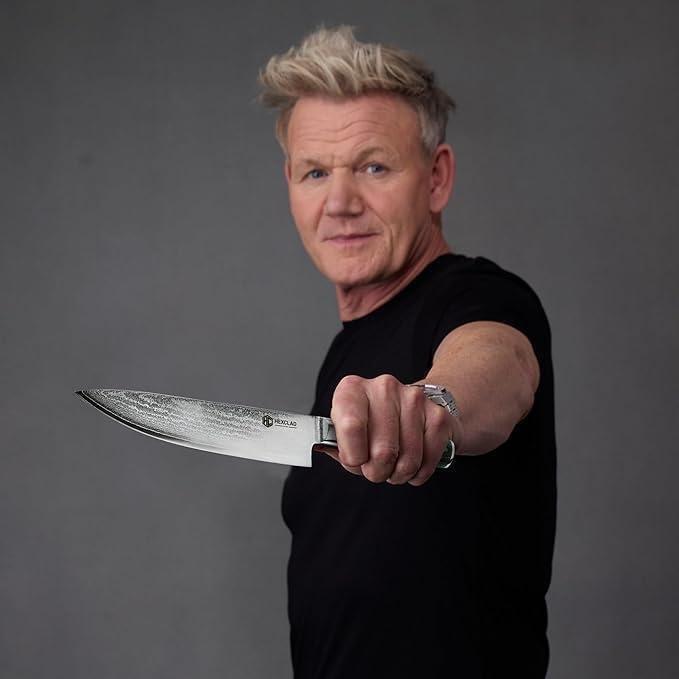 HexClad - Keukenmes - Kitchen knife set - 001 - Minder, Antiek en Kunst, Antiek | Keukengerei
