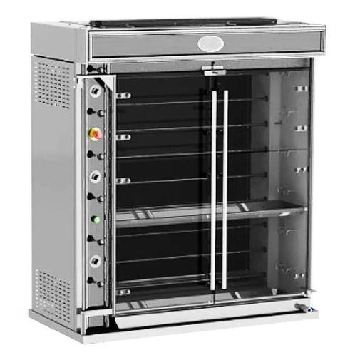 Kippengrill | Elektrisch | 6 Spitten | 36 Kippen | 19.8kW, Zakelijke goederen, Horeca | Keukenapparatuur, Nieuw in verpakking