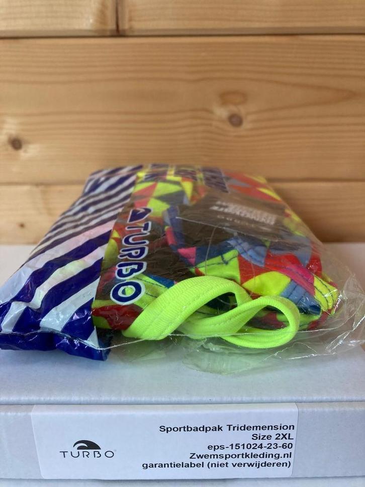 opruiming showmodel Turbo (SIZE 2XL) Sportbadpak, Kleding | Dames, Badmode en Zwemkleding, Nieuw, Verzenden