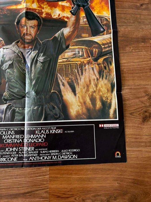 Klaus Kinski - Kommando Leopard (1985) – Original German, Verzamelen, Film en Tv