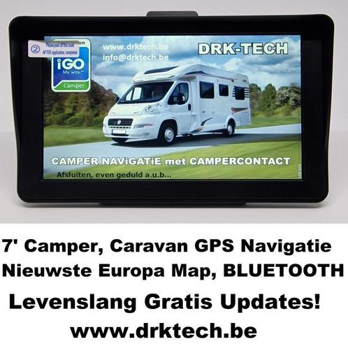 7 inch Camper, Auto GPS Navigatie Campercontact IGO EU Map, Caravans en Kamperen, Mobilhome-accessoires, Nieuw, Ophalen of Verzenden