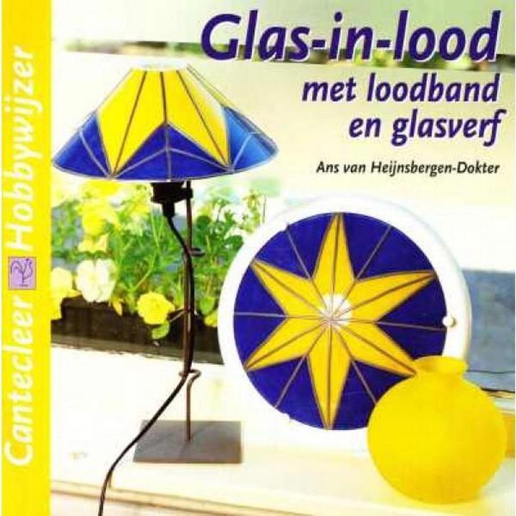 Glas-in-lood met loodband en glasverf / Cantecleer, Boeken, Hobby en Vrije tijd, Gelezen, Verzenden