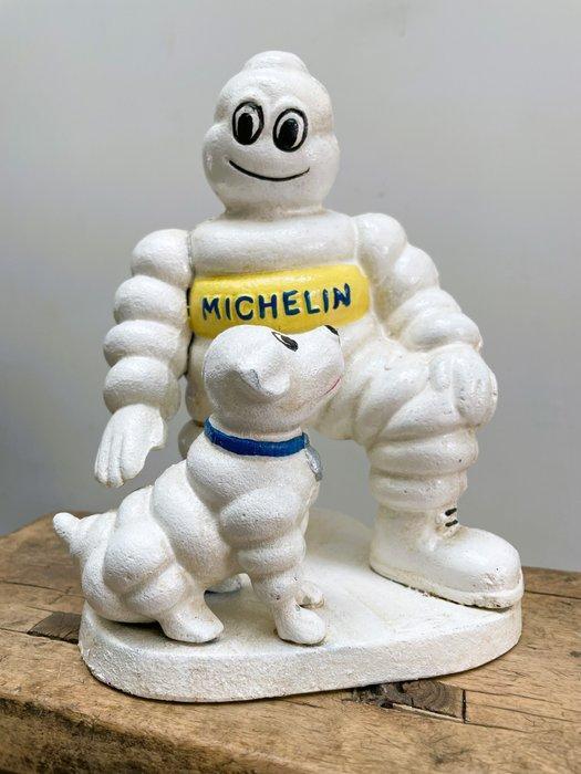 Michelin - Mascotte - Fonte, Antiek en Kunst, Antiek | Wandborden en Tegels