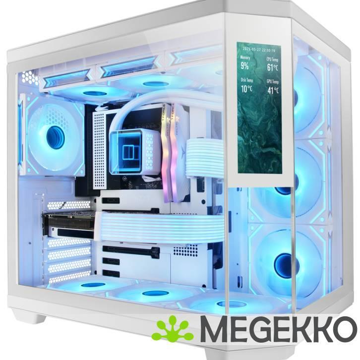 Mars Gaming MC-3TCORELCD Midi tower Wit, Informatique & Logiciels, Boîtiers d'ordinateurs, Envoi