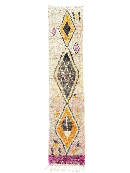 Lange Marokkaanse Boujad Runner – Decoratief Berbers wollen, Maison & Meubles, Ameublement | Tapis & Moquettes
