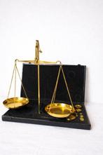 Ancienne 1900 de laboratoire , large - Balans of weegschaal, Antiek en Kunst