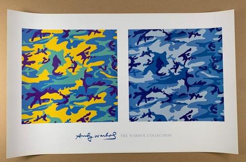 Andy Warhol (after) - Camouflage 1986 - Artprint - 60,8 x, Antiek en Kunst, Kunst | Tekeningen en Fotografie