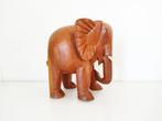 sculptuur, Eléphant - 21 cm - Hout, Antiek en Kunst