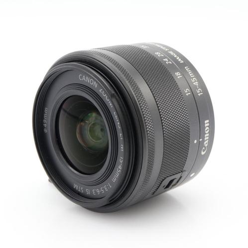 Canon EF-M 15-45mm f/3.5-6.3 IS STM | Tweedehands, Audio, Tv en Foto, Foto | Lenzen en Objectieven, Zo goed als nieuw, Verzenden