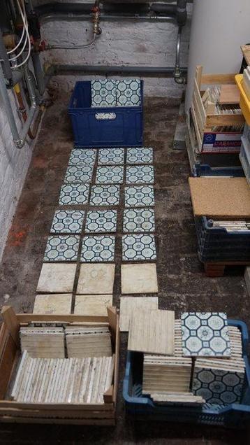 Style Art déco Carreau (136) - Carreaux octogonal avec