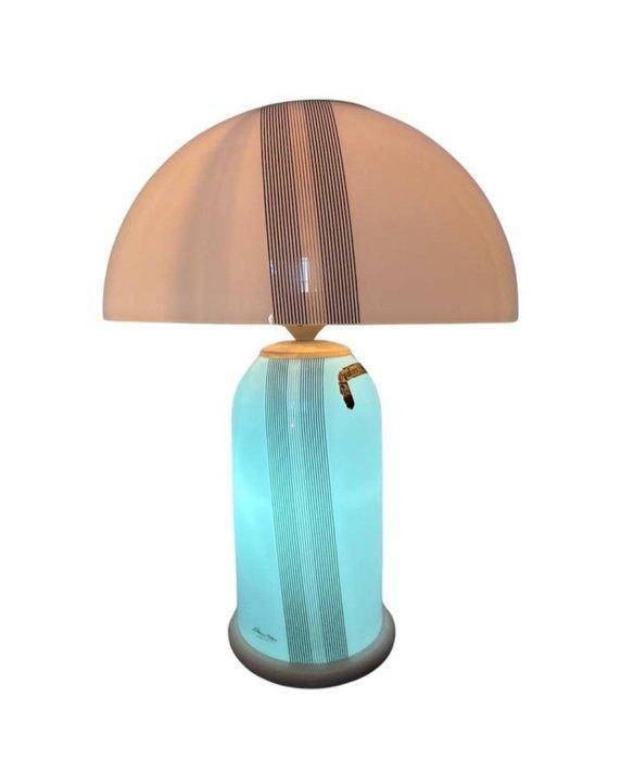 Stelvia - Lampe de table - Opalina Fiorentina - Verre,, Antiquités & Art, Antiquités | Éclairage