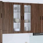 vidaXL Keukenkast aan de muur met plank Bruin Eiken 80 x 31, Huis en Inrichting, Kasten | Overige, Verzenden, Nieuw