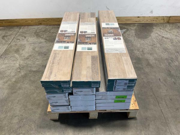 Veiling - Laminaat – diverse soorten, ca. 38m², Bricolage & Construction, Planches & Dalles