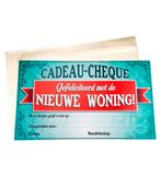 Cadeaubon Nieuwe Woning 34,5cm, Tickets en Kaartjes, Kortingen en Cadeaubonnen
