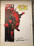 Batman and Deadpool - Two Limited Edition Art Prints: Signed