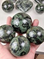 Unieke verzameling Kambaba Jaspis (fossiele algen) bollen,