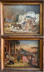 Italiaanse school (XVIII) - Scene di vita popolare