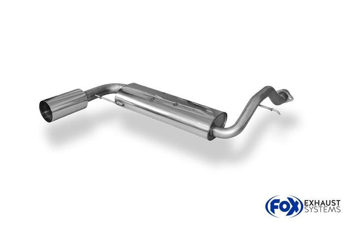 FOX Honda Civic 4 + CRX II - EC8 EC9 ED6 ED7 ED9 einddemper, Auto-onderdelen, Uitlaatsystemen, Nieuw, Verzenden