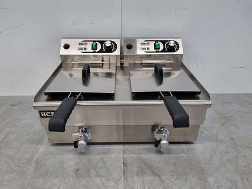 Friteuse double en acier inoxydable Friteuse Vanne de, Zakelijke goederen, Horeca | Overige, Verzenden