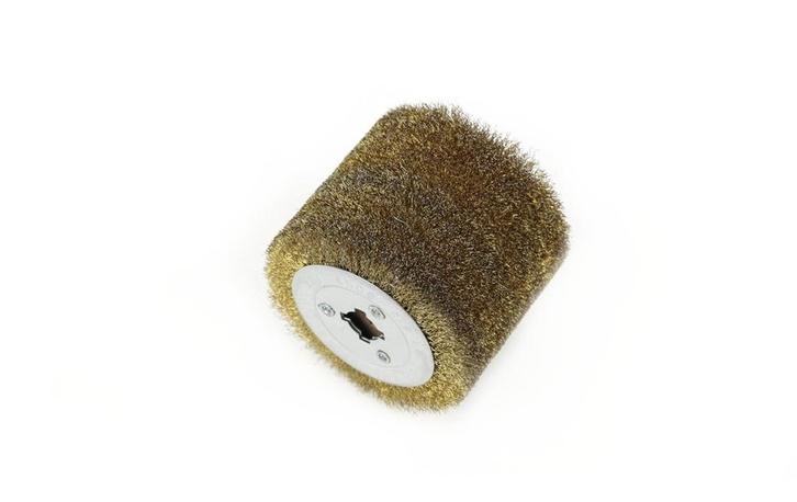 TM Stalen Borstel Voor Satineermachine 100 x 115 mm, Auto diversen, Autogereedschap, Verzenden