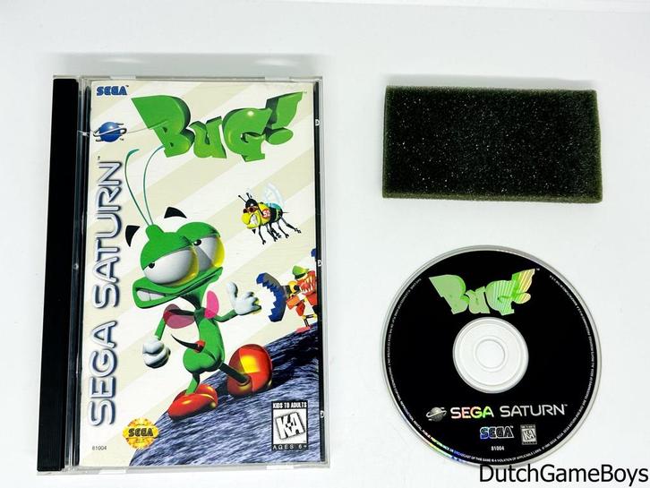 Sega Saturn - Bug! - USA, Games en Spelcomputers, Games | Sega, Gebruikt, Verzenden