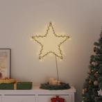 vidaXL Kerstverlichting ster silhouet 80 LEDs warm wit, Verzenden, Nieuw