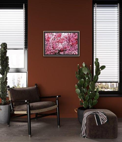 Viet Ha Tran - Romantic sakura I, Antiek en Kunst, Kunst | Schilderijen | Modern