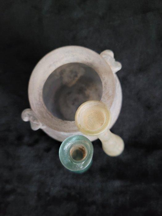 Oud-Romeins, Republiek Glas Unguentarium, Antiek en Kunst, Antiek | Overige Antiek