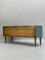 Buffet - Bois, Laiton - Bahut vintage, commode des années, Antiek en Kunst