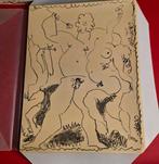 Pablo Picasso (1881-1973) - Bacchanale / Tête barbue - 1956, Antiek en Kunst