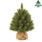 NIEUW - Kunstkerstboom W-burlap 45 cm, Nieuw, Verzenden