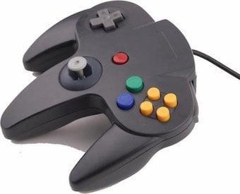 Nintendo 64 Controller Zwart Origineel (N64 Accessoires), Games en Spelcomputers, Spelcomputers | Nintendo 64, Zo goed als nieuw