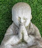 Figuur - Beautifully pattinated Boedha statue - Steen