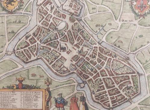 Frankrijk - Lille; Lodovico Guicciardini - Lille - 1601-1620, Boeken, Atlassen en Landkaarten