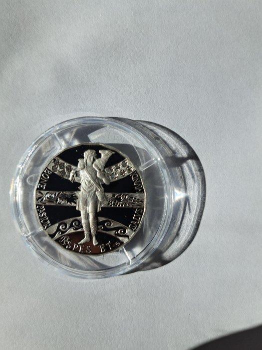 Italie. Medaglia in Platino - inclusi diamanti G 0,1 Kt. 25, Postzegels en Munten, Munten | Europa | Niet-Euromunten